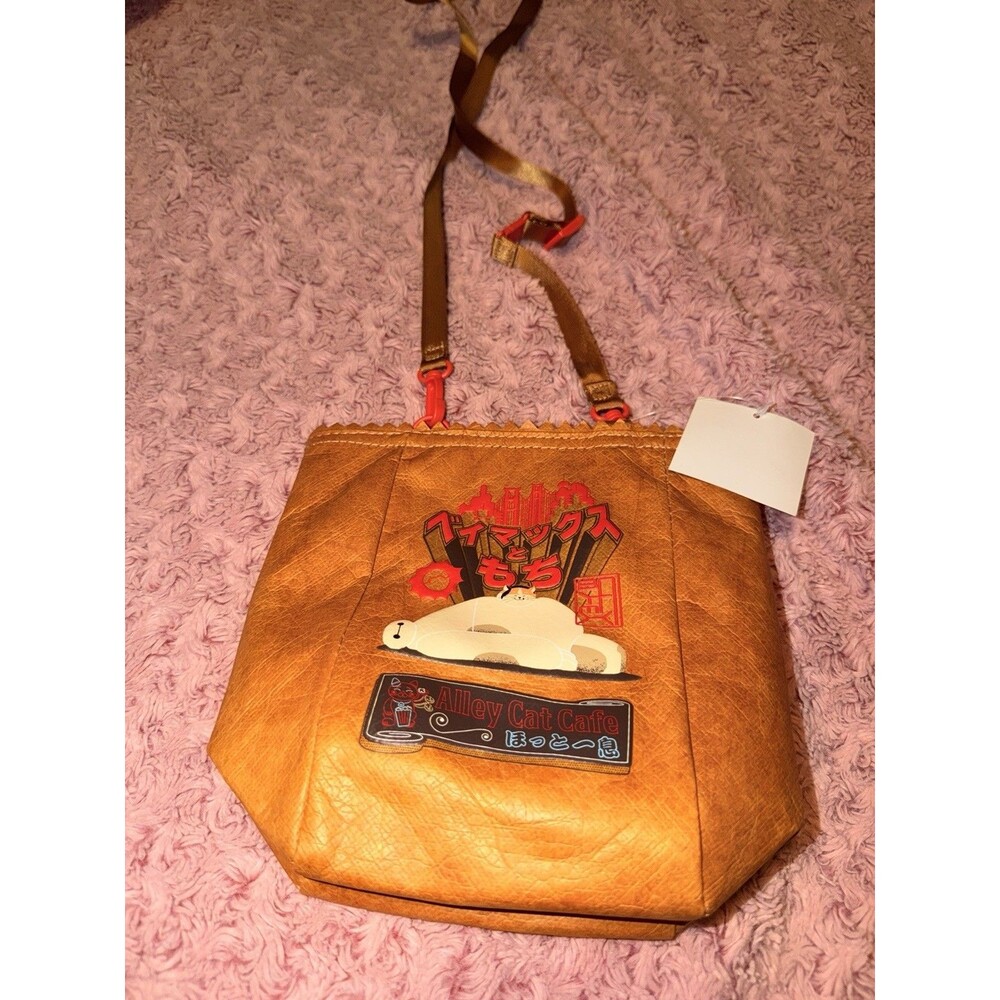 Disney Cruise Line DCL Adventure San Fransokyo Baymax Alley Cat Cafe Popcorn Bag